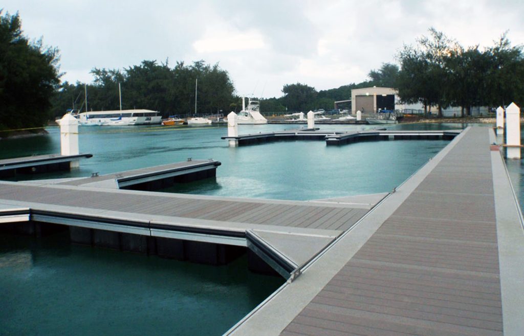 aluminum floating dock