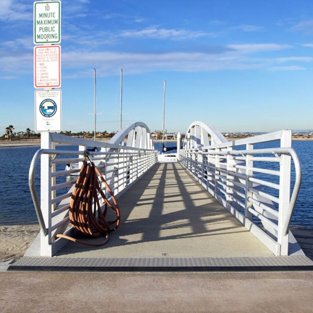 Entry to a gangway